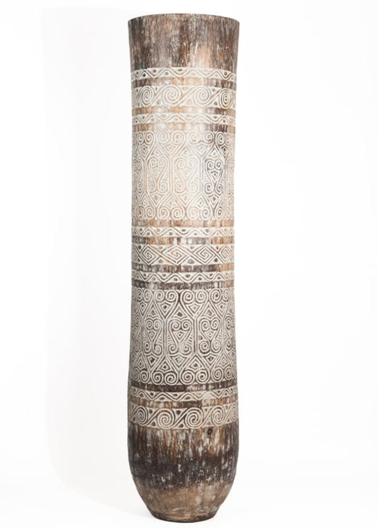 XXL palmhouten vaas Timor 150cm