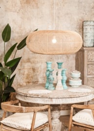 Hanglamp XXL Ubud Natural Rotan Ø80cm